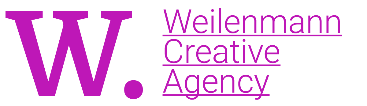 Weilenmann Creative Agency Logo Pink